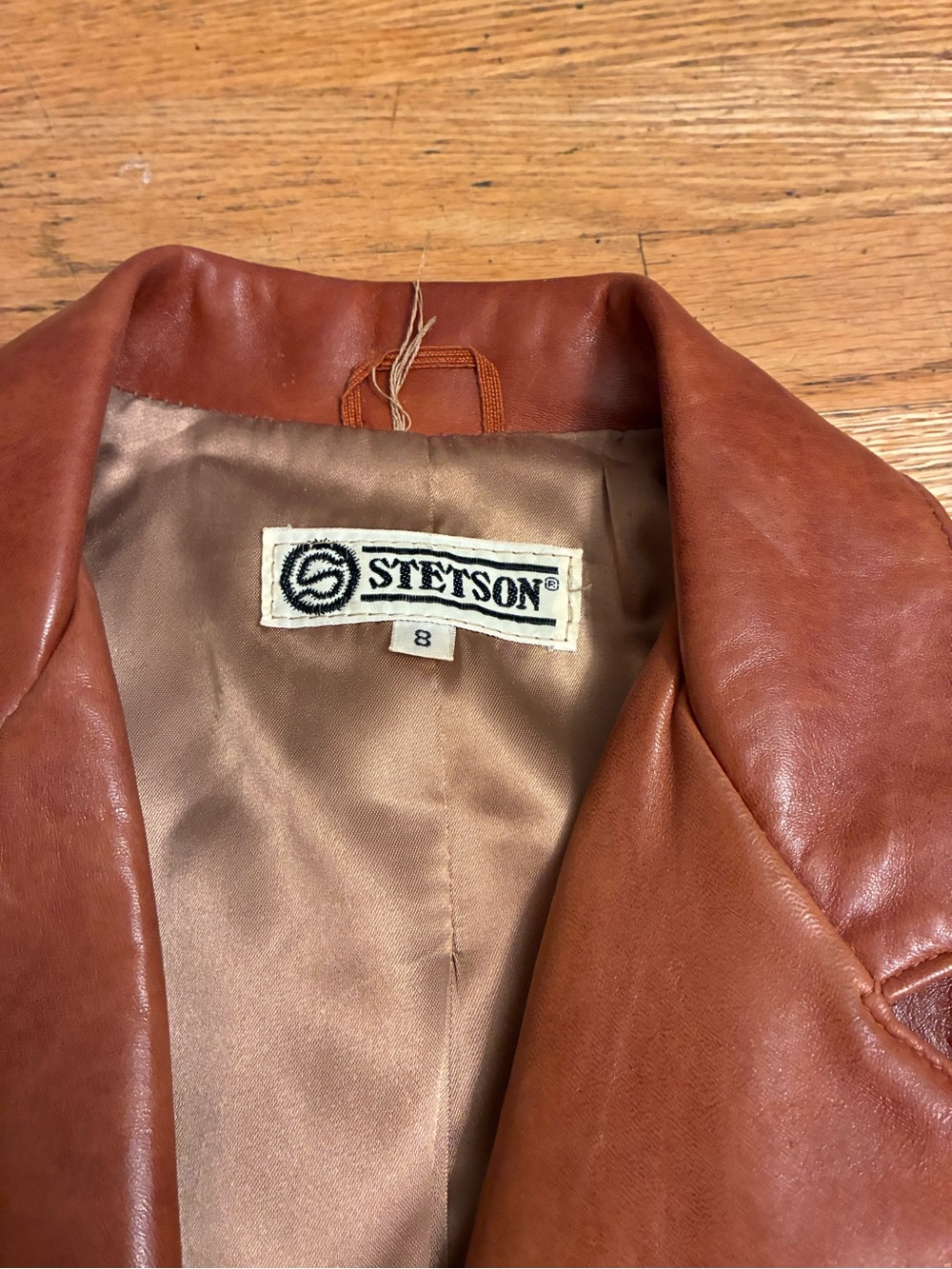 vintage STETSON womens Leather & Snakeskin western Blazer Jacket - Picture 2 of 10
